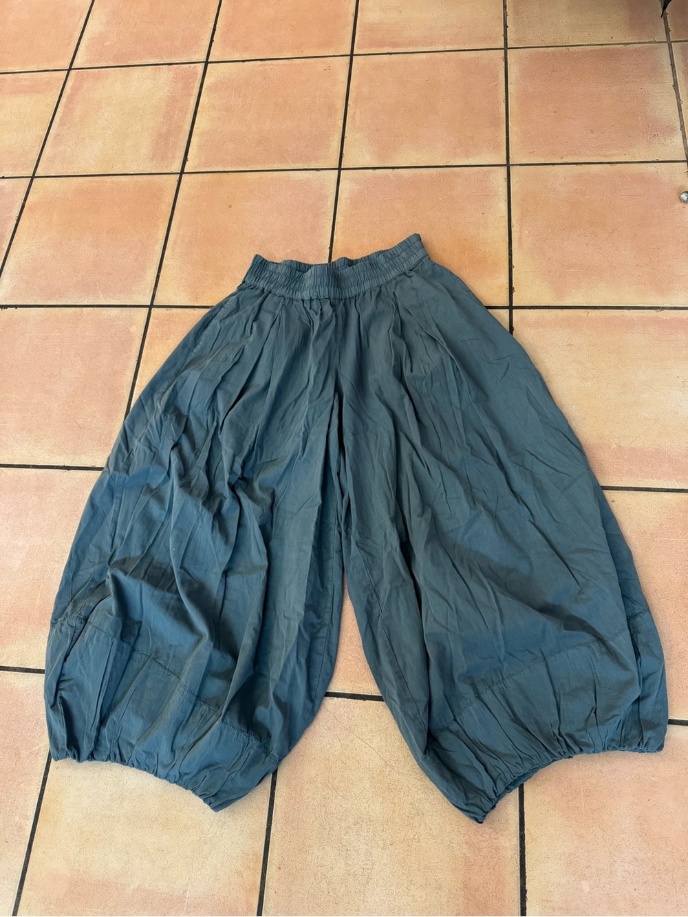 Free People Balloon Pants - Slate Blue